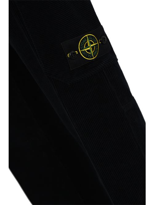 Pantalone 32604 in cotone corduroy 800 Navy STONE ISLAND | 811532604V0020